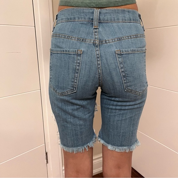 Denim Bermuda Shorts - Picture 3 of 3